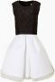 Carolina Herrera Midi-jurk met jacquard Zwart - Thumbnail 1