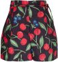 Carolina Herrera Shorts met gestrikte taille Zwart - Thumbnail 1