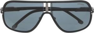Carrera rectangular-frame sunglasses Zwart