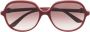 Cartier Eyewear CT0350S zonnebril met oversized montuur Rood - Thumbnail 1