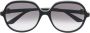 Cartier Eyewear CT0350S zonnebril met oversized montuur Zwart - Thumbnail 1