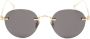 Cartier Eyewear Zonnebril met vierkant montuur Goud - Thumbnail 1