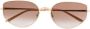 Cartier Eyewear Panthère de Cartier zonnebril met cat-eye montuur Goud - Thumbnail 1
