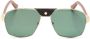 Cartier Eyewear Zonnebril met piloten montuur Goud - Thumbnail 1