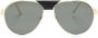 Cartier Eyewear Santos De Cartier zonnebril Goud - Thumbnail 1