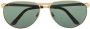 Cartier Eyewear Santos de Cartier zonnebril met piloten montuur Goud - Thumbnail 1