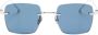 Cartier Eyewear Signature C de Cartier Precious zonnebril met rechthoekig montuur Zilver - Thumbnail 1