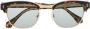 Cartier Eyewear Zonnebril met schildpadschild design Bruin - Thumbnail 1