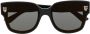 Cartier Eyewear Zonnebril met wayfarer montuur Zwart - Thumbnail 1
