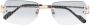 Cartier Eyewear Zonnebril met patroon Goud - Thumbnail 1