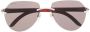 Cartier Eyewear Zonnebril met piloten montuur Zilver - Thumbnail 1
