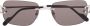 Cartier Eyewear Zonnebril met rechthoekig montuur Zilver - Thumbnail 1