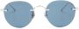 Cartier Eyewear Zonnebril met rond montuur Zilver - Thumbnail 1