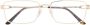 Cartier Eyewear Zonnebril met vierkant montuur Goud - Thumbnail 1