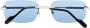 Cartier Eyewear Zonnebril met vierkant montuur Zilver - Thumbnail 1