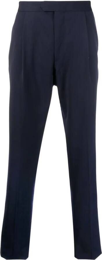 Caruso Straight broek Blauw