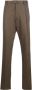 Caruso Straight broek Groen - Thumbnail 1