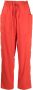 Casa raki Barbara drawstring cropped trousers Rood - Thumbnail 1