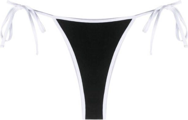 Casablanca Bikinislip met monogram Zwart