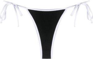 Casablanca Bikinislip met monogram Zwart