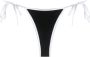 Casablanca Bikinislip met monogram Zwart - Thumbnail 1