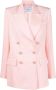 Casablanca Blazer met dubbele rij knopen Roze - Thumbnail 1