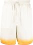 Casablanca Shorts met grafische print Beige - Thumbnail 1