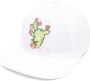 Casablanca Honkbalpet met geborduurd detail Wit - Thumbnail 1