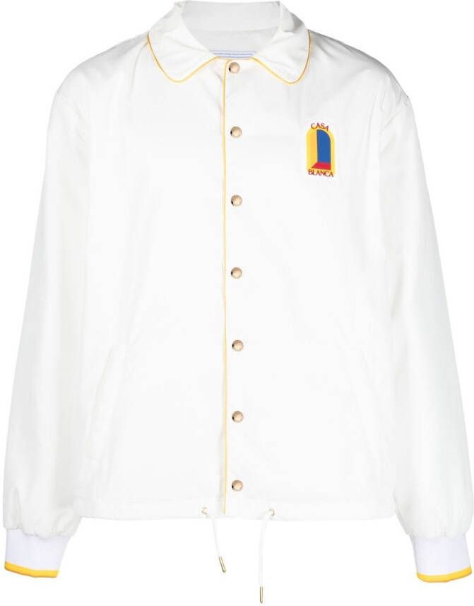 Casablanca Jack met logopatch Wit