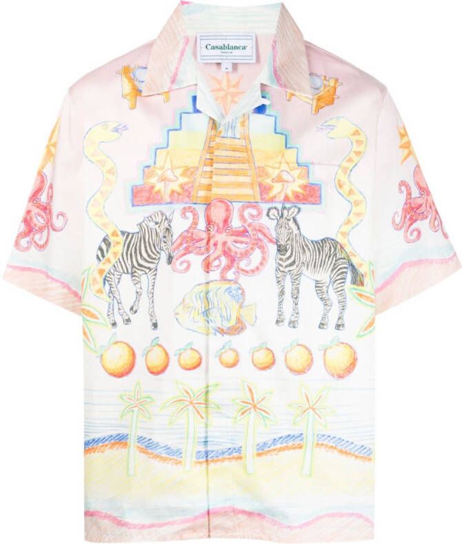 Casablanca Katoenen overhemd Roze