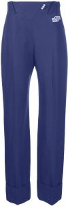 Casablanca Pantalon met logopatch Blauw