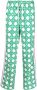 Casablanca Broek met monogramprint Wit - Thumbnail 1