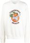Casablanca Sweater met print Wit - Thumbnail 1