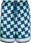 Casablanca Zijden shorts Blauw - Thumbnail 1