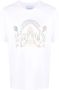 Casablanca T-shirt van biologisch katoen Wit - Thumbnail 1
