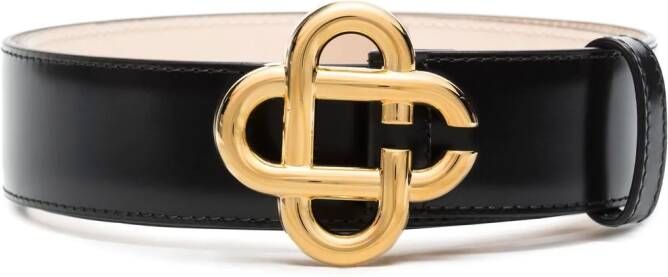 Casablanca Riem met logoplakkaat Zwart