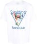 Casablanca T-shirt met logo Wit - Thumbnail 1