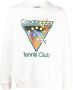 Casablanca Sweater met grafische print Wit - Thumbnail 1