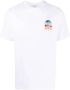 Casablanca T-shirt van biologisch katoen Wit - Thumbnail 1