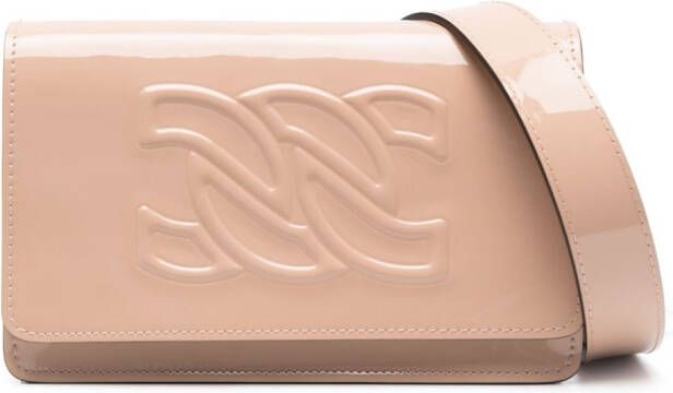 Casadei Tas met ketting Beige