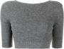 Cashmere In Love Cropped top Zwart - Thumbnail 1