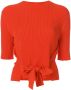 Cashmere In Love Dee cropped sweater Geel - Thumbnail 1