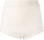 Cashmere In Love Gebreide shorts Wit - Thumbnail 1