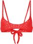 Cashmere In Love Gehaakte bralette Rood - Thumbnail 1