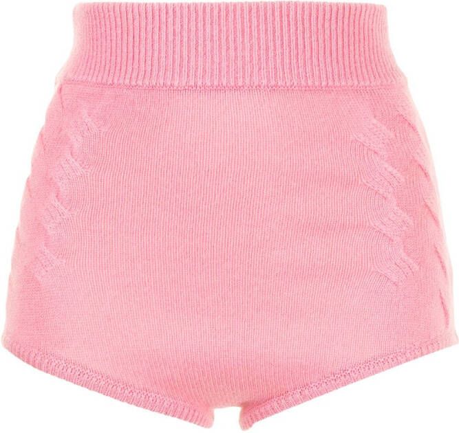 Cashmere In Love High waist shorts Roze