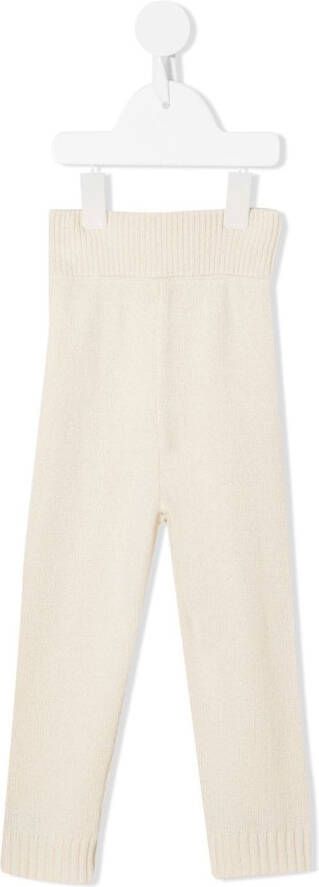 Cashmere in Love Kids Fijngebreide broek Beige