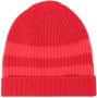Cashmere in Love Kids Gestreepte muts Rood - Thumbnail 1