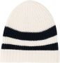 Cashmere in Love Kids Gestreepte muts Wit - Thumbnail 1