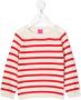 Cashmere in Love Kids Gestreepte trui Wit - Thumbnail 1