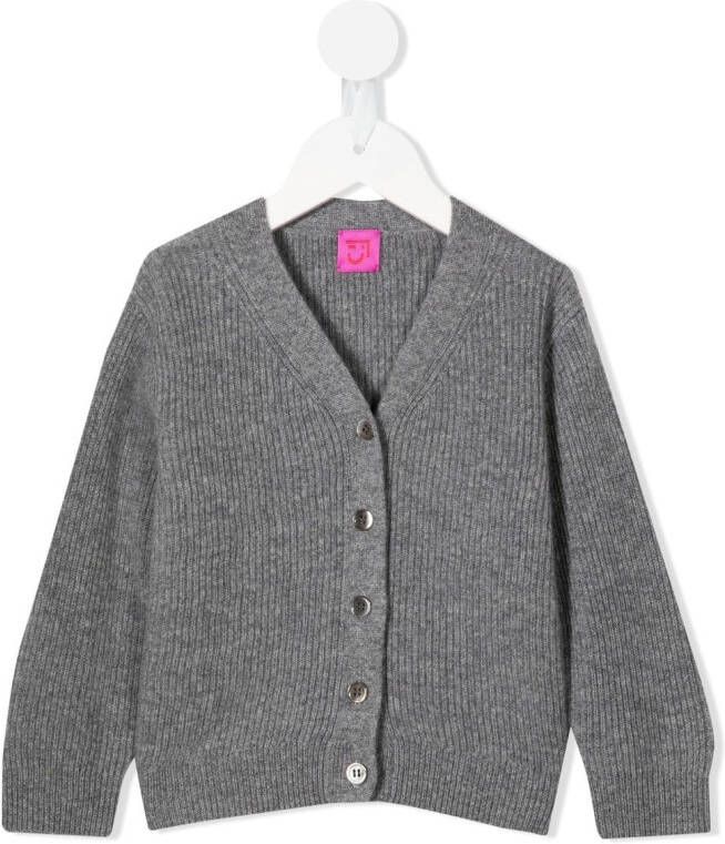 Cashmere in Love Kids Kasjmier vest Grijs